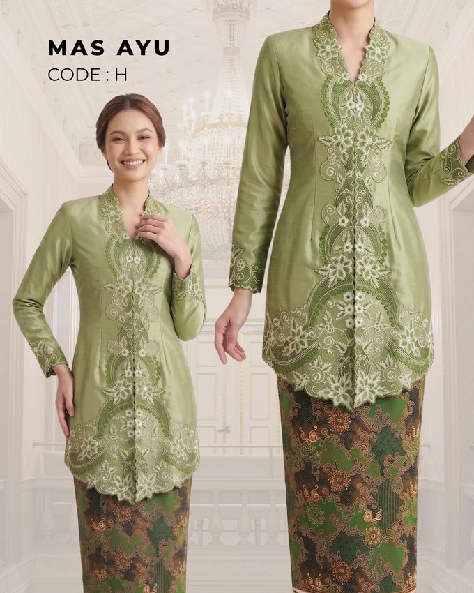 Kebaya Mas Ayu – Hijau Epal