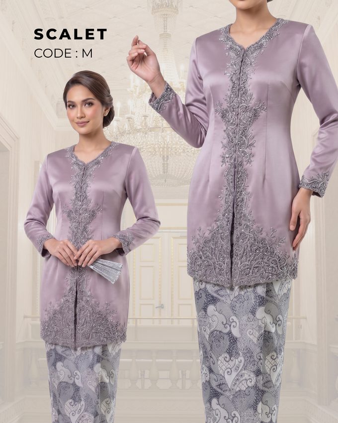 Kebaya Scalet – Ungu Lilac